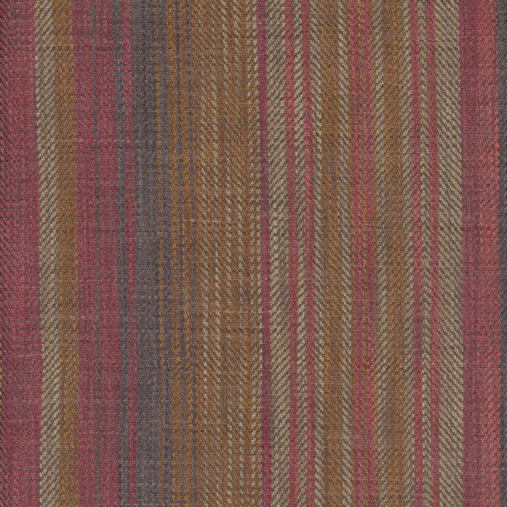 Roth & Tompkins Sonoma Stripe Currant Fabric